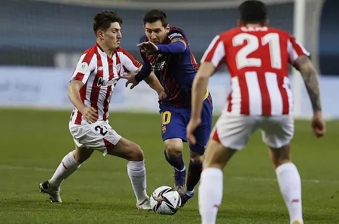 L'Athletic Club de Bilbao ha battuto il Barcellona per vincere la terza Supercoppa spagnola